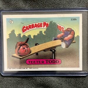 Garbage pail kids card